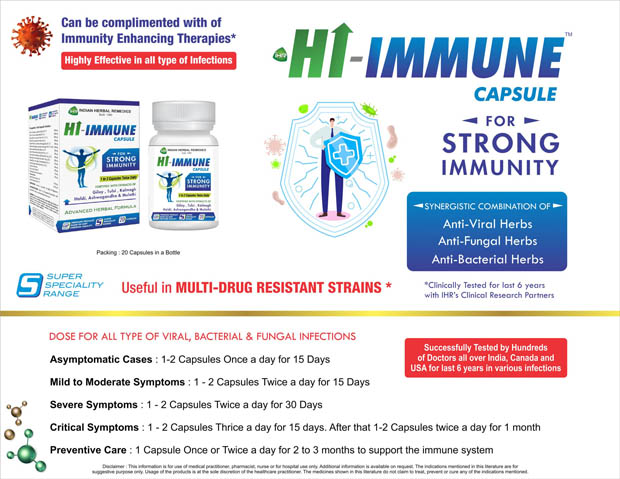 Indian herbal remedies/Hi-Immune Capsule